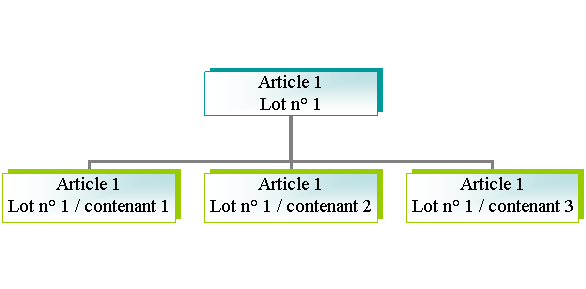 Organigramme hirarchique