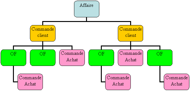 Organigramme hirarchique